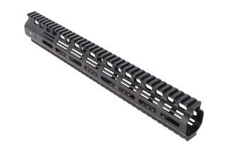 Noveske Rifleworks 15in NHR Hybrid M-LOK rail for the AR15 features full length top and bottom M1913 picatinny rails